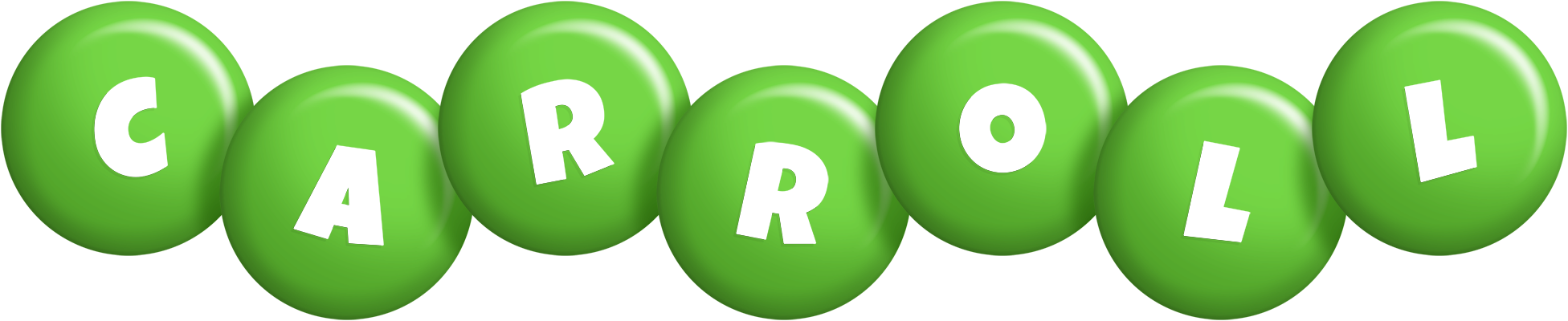 Carroll candy-green logo