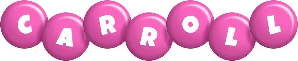 Carroll candy-pink logo