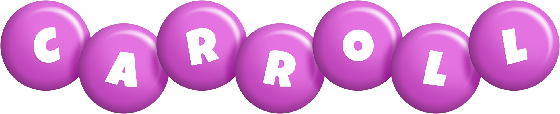 Carroll candy-purple logo