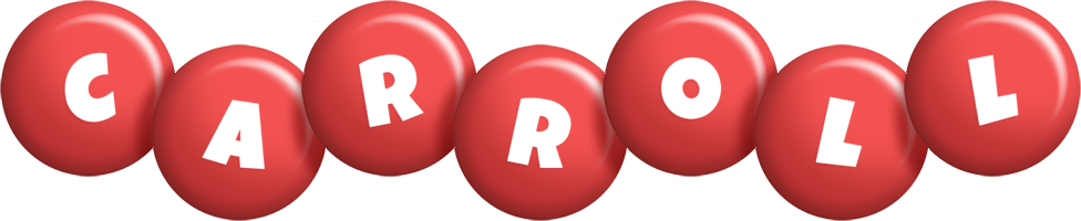 Carroll candy-red logo