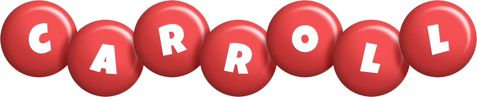 Carroll candy-red logo