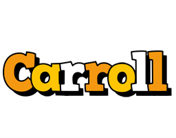 Carroll cartoon logo