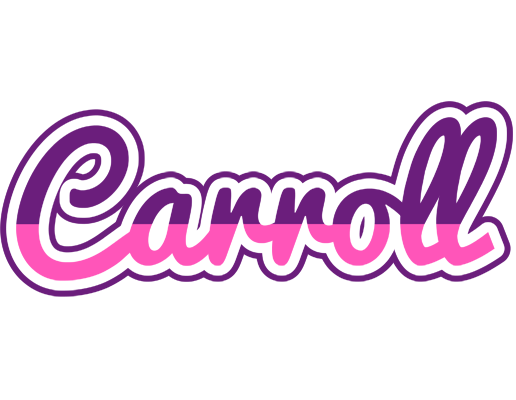 Carroll cheerful logo