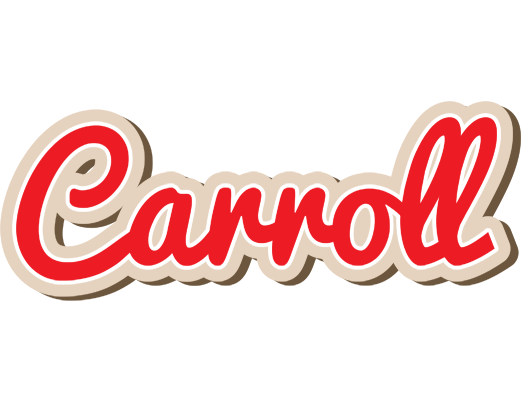 Carroll chocolate logo