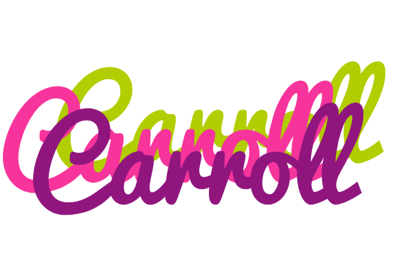Carroll flowers logo