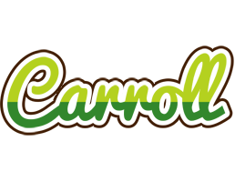 Carroll golfing logo