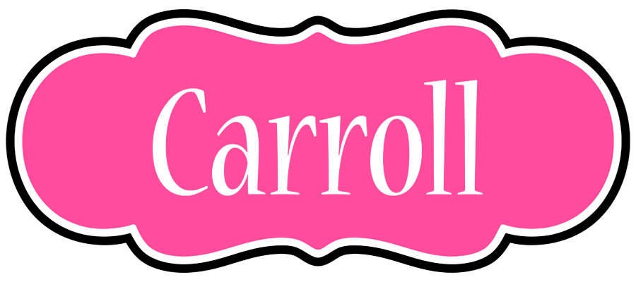 Carroll invitation logo