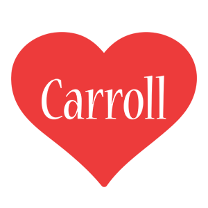 Carroll love logo