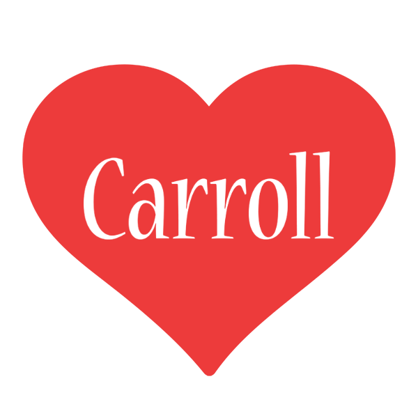 Carroll love logo