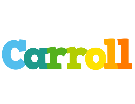 Carroll rainbows logo