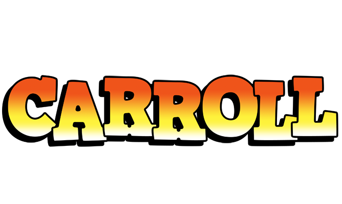 Carroll sunset logo