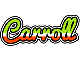 Carroll superfun logo