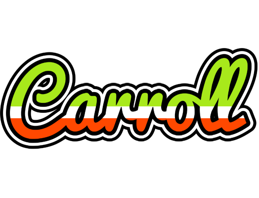 Carroll superfun logo