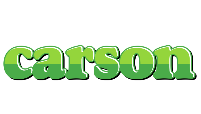 Carson apple logo