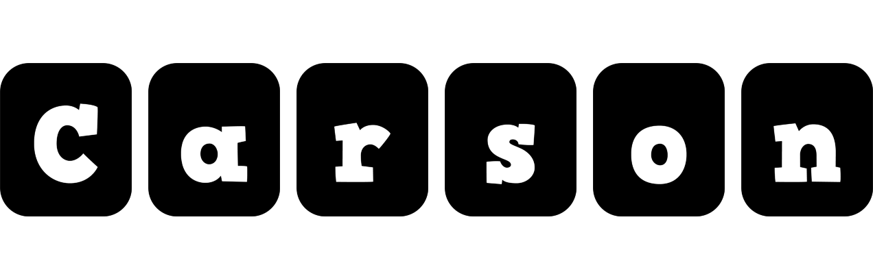 Carson box logo