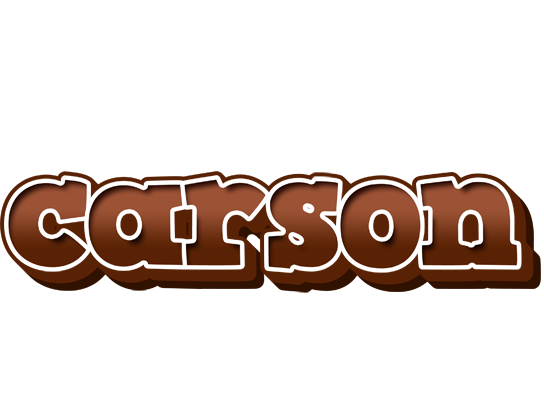 Carson brownie logo