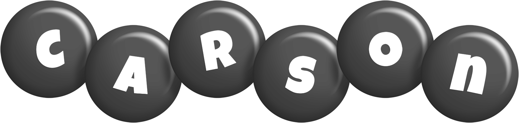 Carson candy-black logo