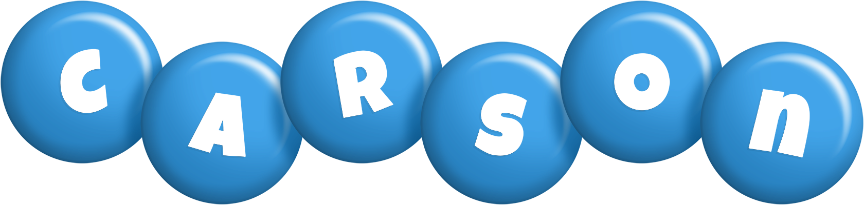 Carson candy-blue logo