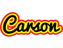 Carson flaming logo