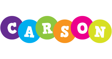 Carson happy logo