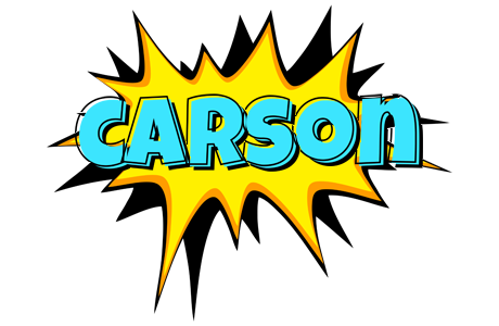 Carson indycar logo