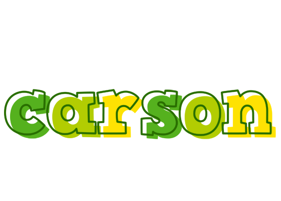 Carson juice logo