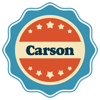 Carson labels logo