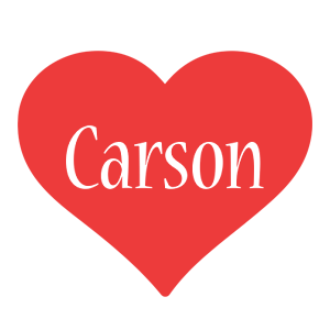 Carson love logo