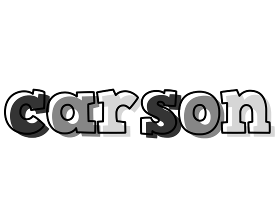 Carson night logo