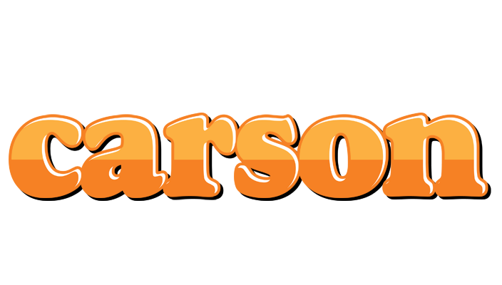 Carson orange logo