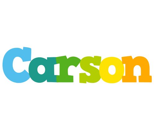 Carson rainbows logo