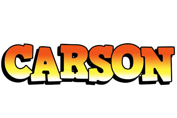 Carson sunset logo