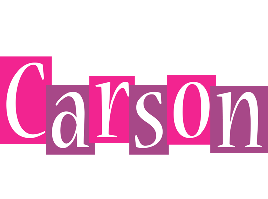 Carson whine logo