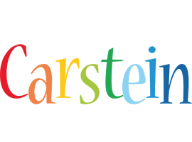 Carstein birthday logo