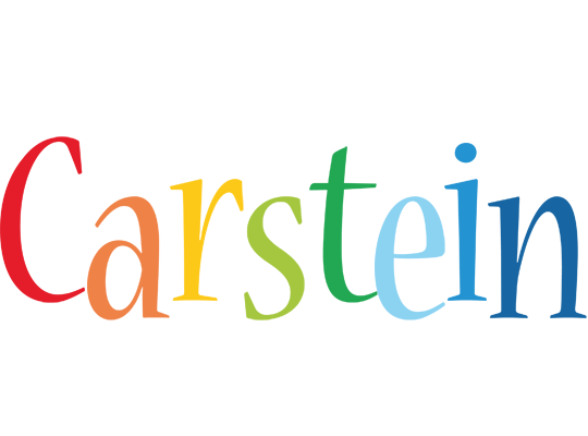 Carstein birthday logo