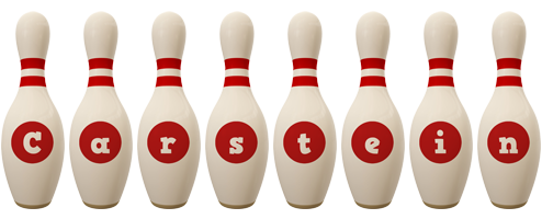 Carstein bowling-pin logo