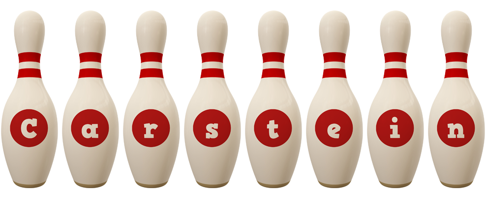 Carstein bowling-pin logo