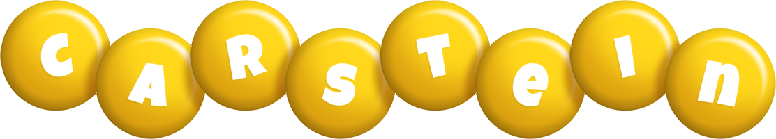 Carstein candy-yellow logo