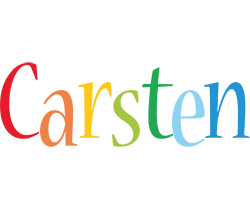 Carsten birthday logo