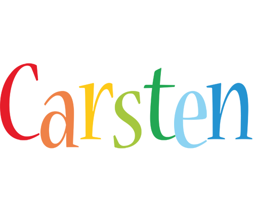Carsten birthday logo