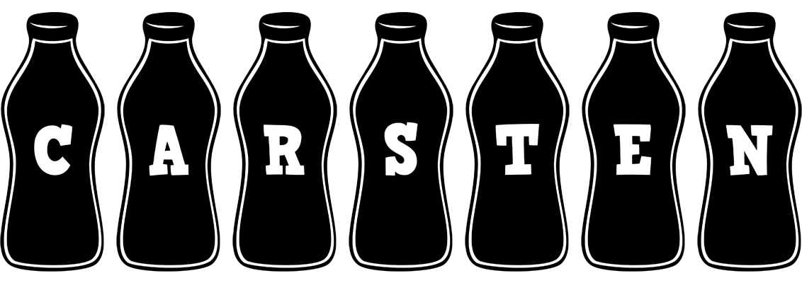 Carsten bottle logo