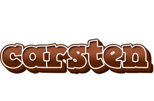 Carsten brownie logo