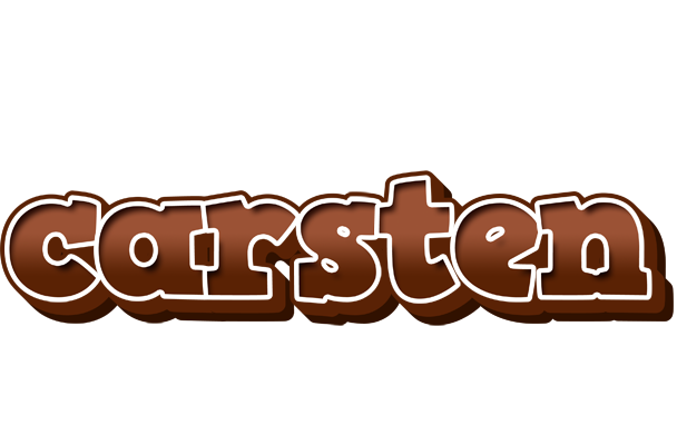 Carsten brownie logo