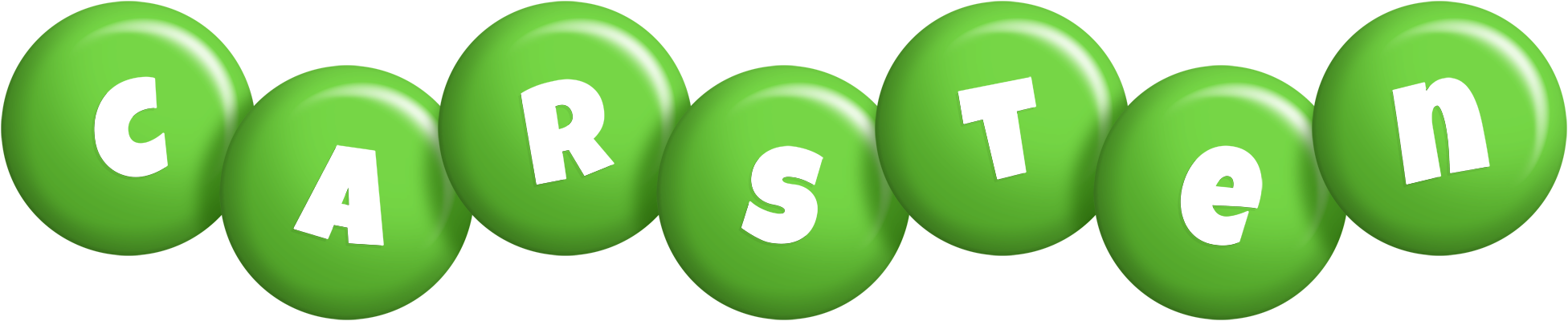 Carsten candy-green logo