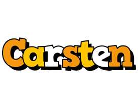 Carsten cartoon logo