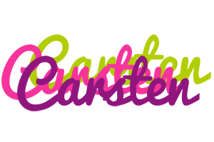 Carsten flowers logo