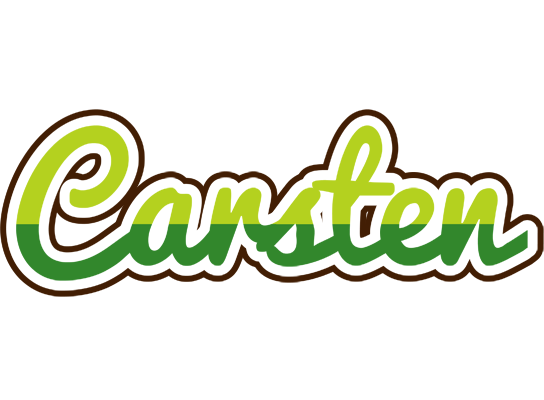 Carsten golfing logo