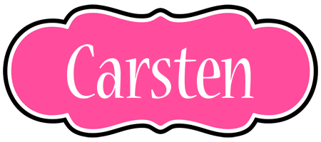 Carsten invitation logo