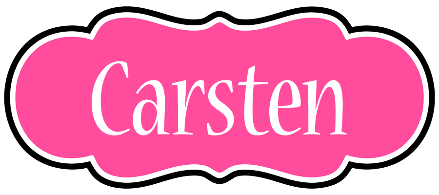 Carsten invitation logo
