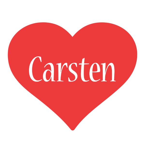 Carsten love logo